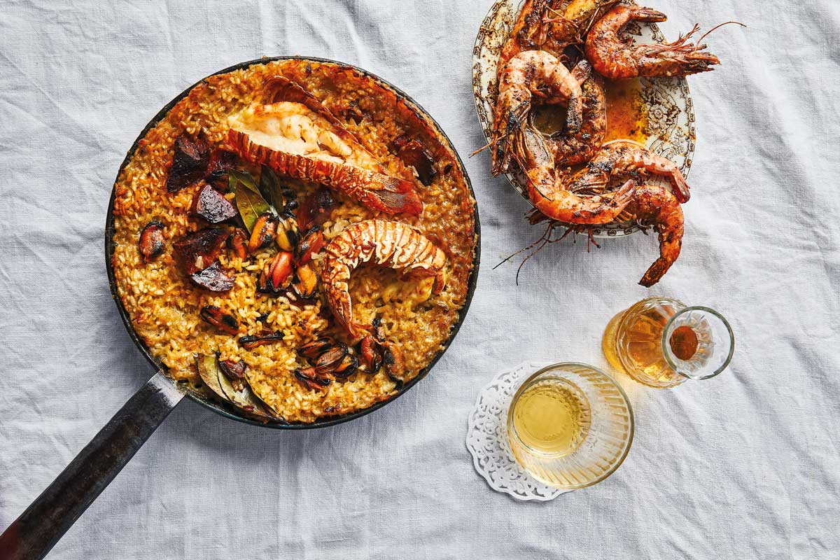 Seafood-potjie-paella