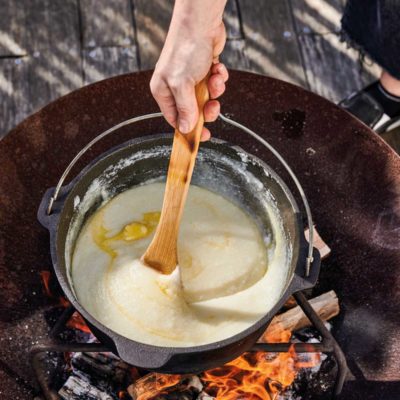 Smooth-and-creamy pap