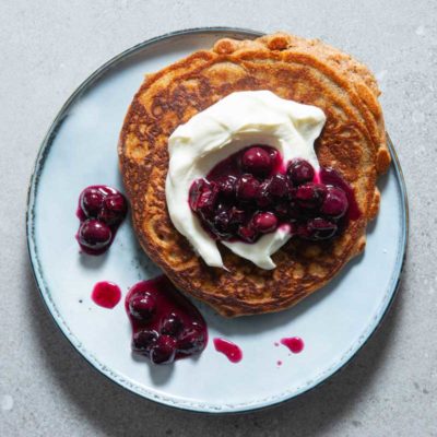 Sorghum flapjacks