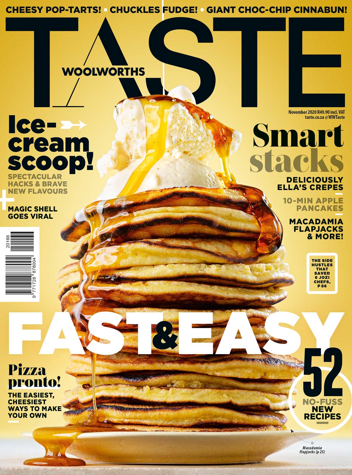 TASTE November 2020 cover