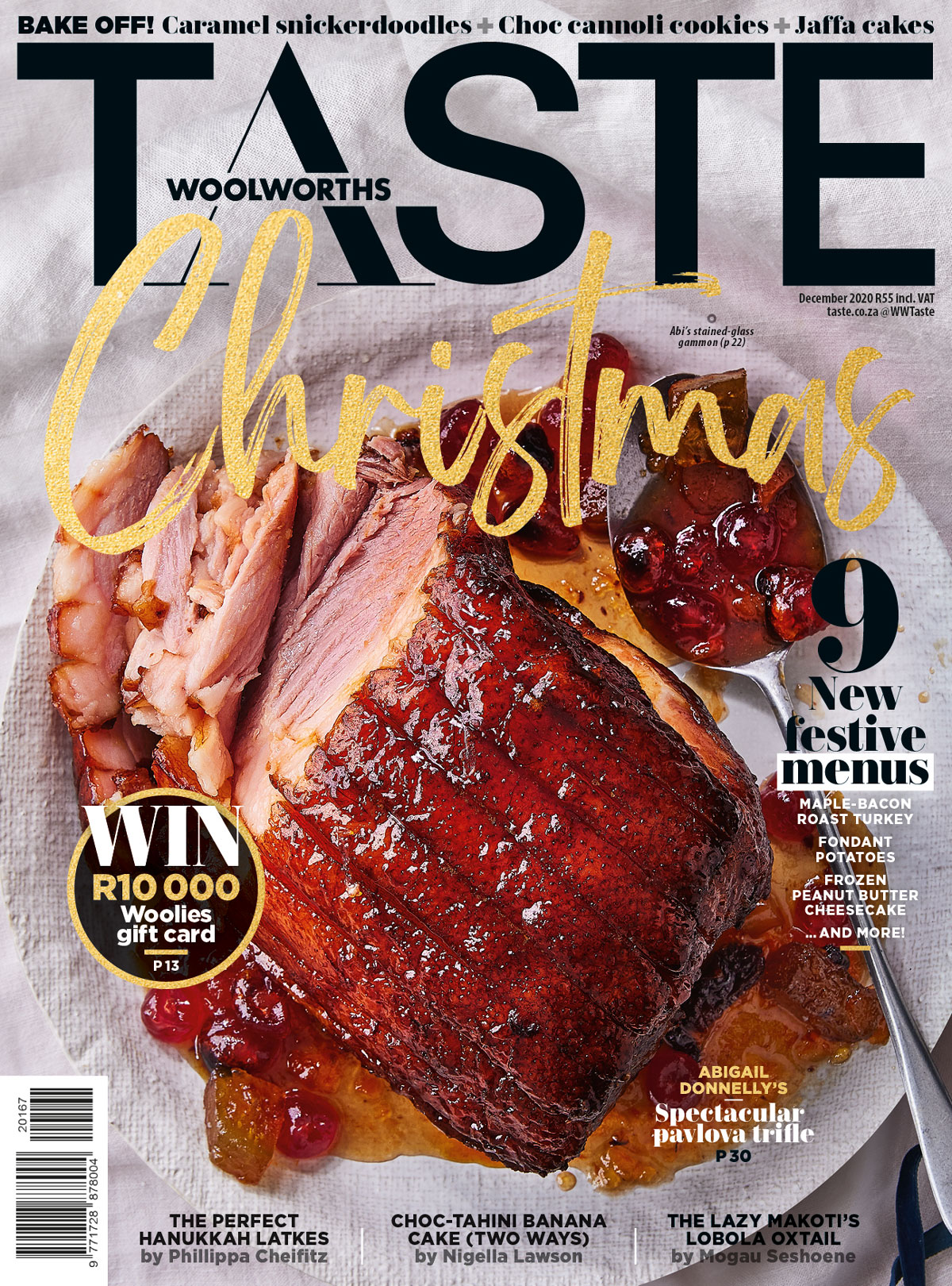 Taste December 2020 cover