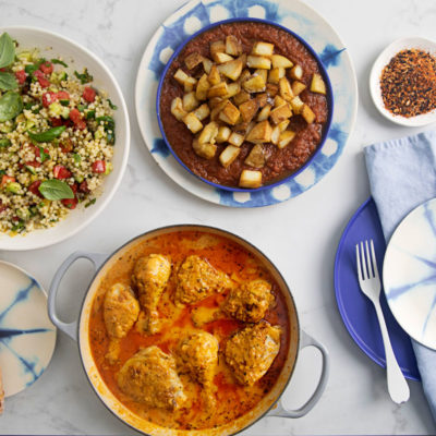 Easiest ever Mediterranean feast