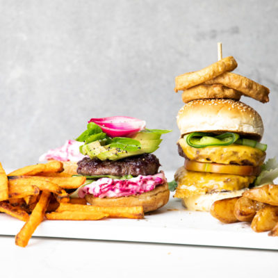 2 fantastic venison burgers for summer