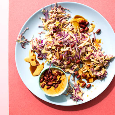 Crunchy no-raisin coleslaw