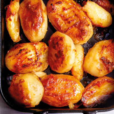 Duck fat roast potatoes