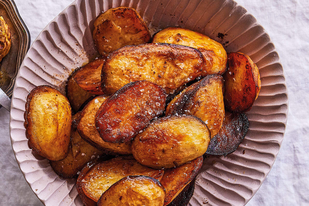 Fondant potatoes