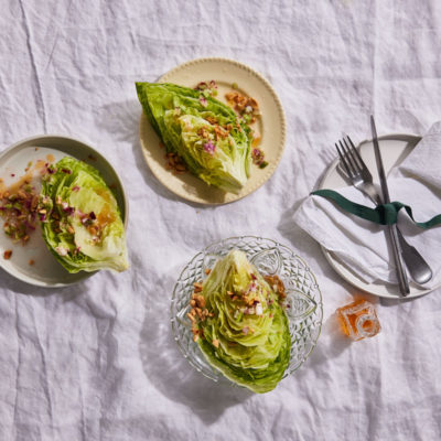 Iceberg wedge salad