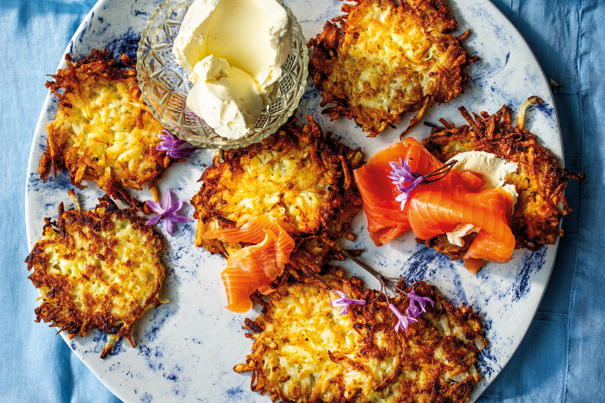 Potato latkes