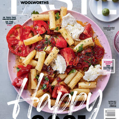 Here's what to expect in the Jan/Feb issue of TASTE