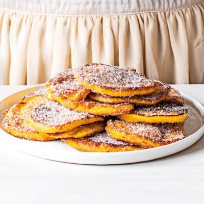 Pumpkin fritters for Ramadan