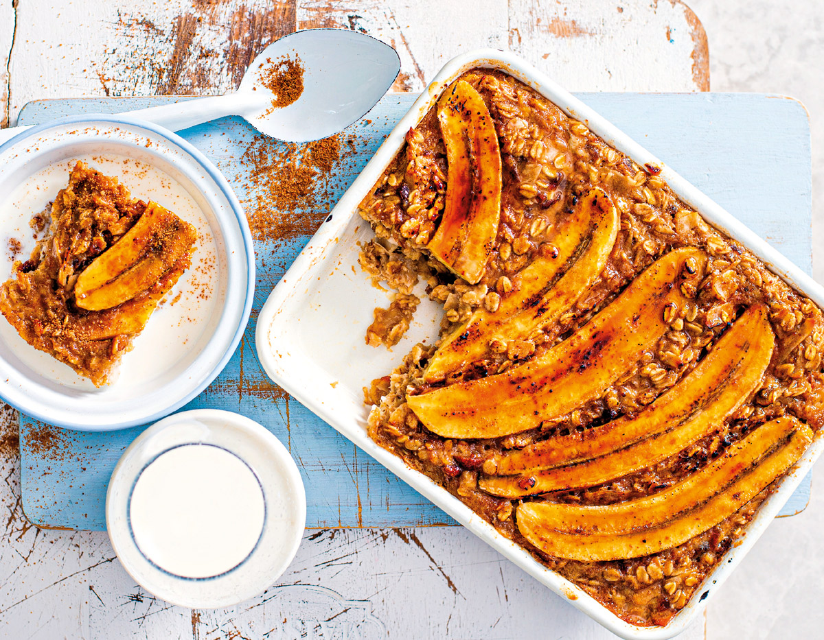 Banana-&-Oatmeal-Bake