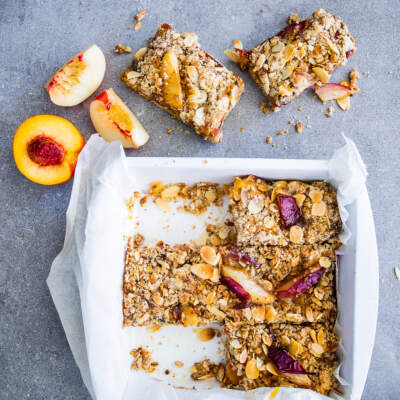 Nectarine snack bars