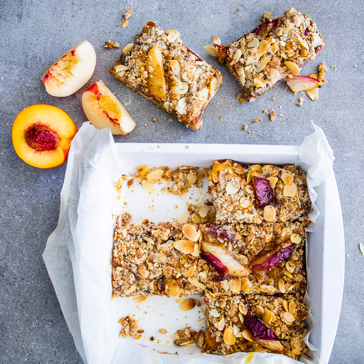 Nectarine-snack-bars