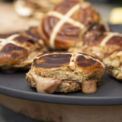 Easter egg jaffles