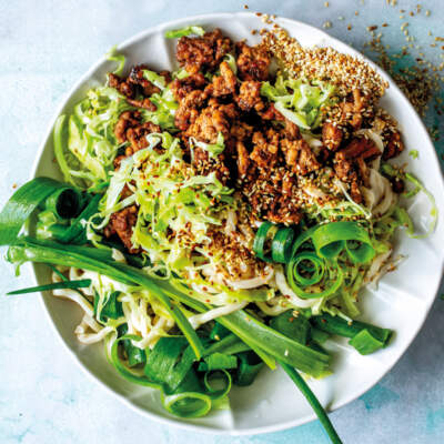 Stir-fried pork mince