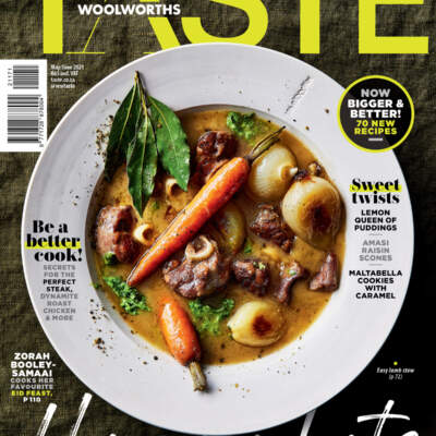 The May/June issue of Woolworths TASTE is here and it's bigger and better!