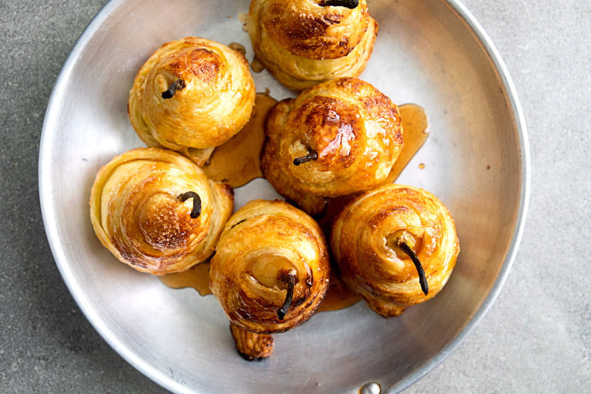 Pear-pastry-twists