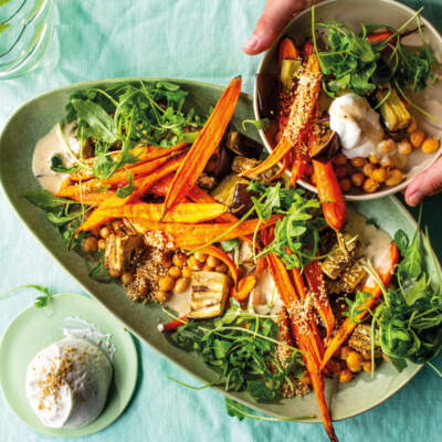 Roast carrot salad