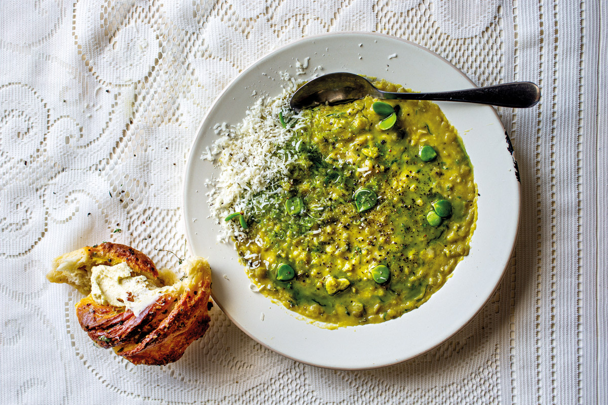 Split pea soup