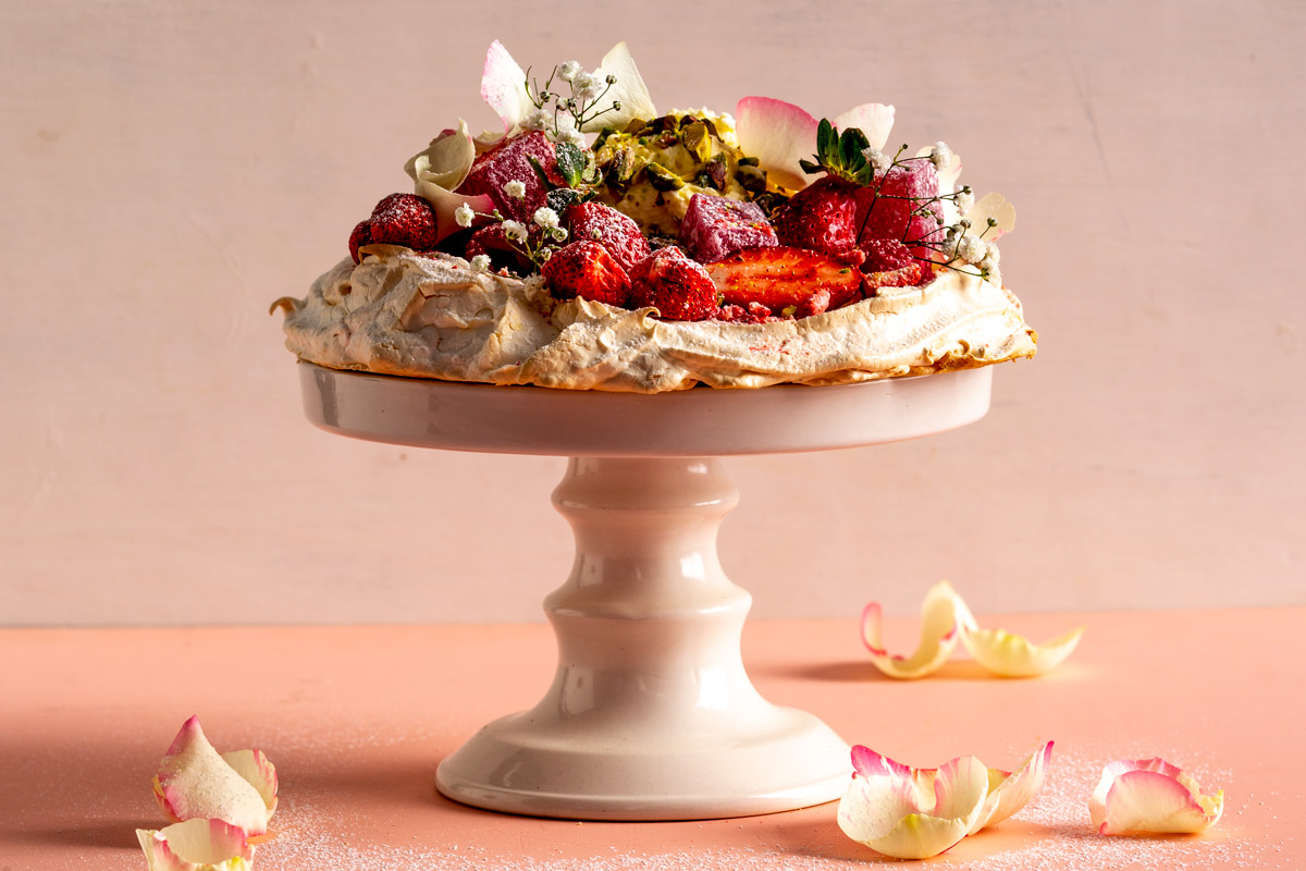 Cardamom-pavlova-and-whipped-rose-cream