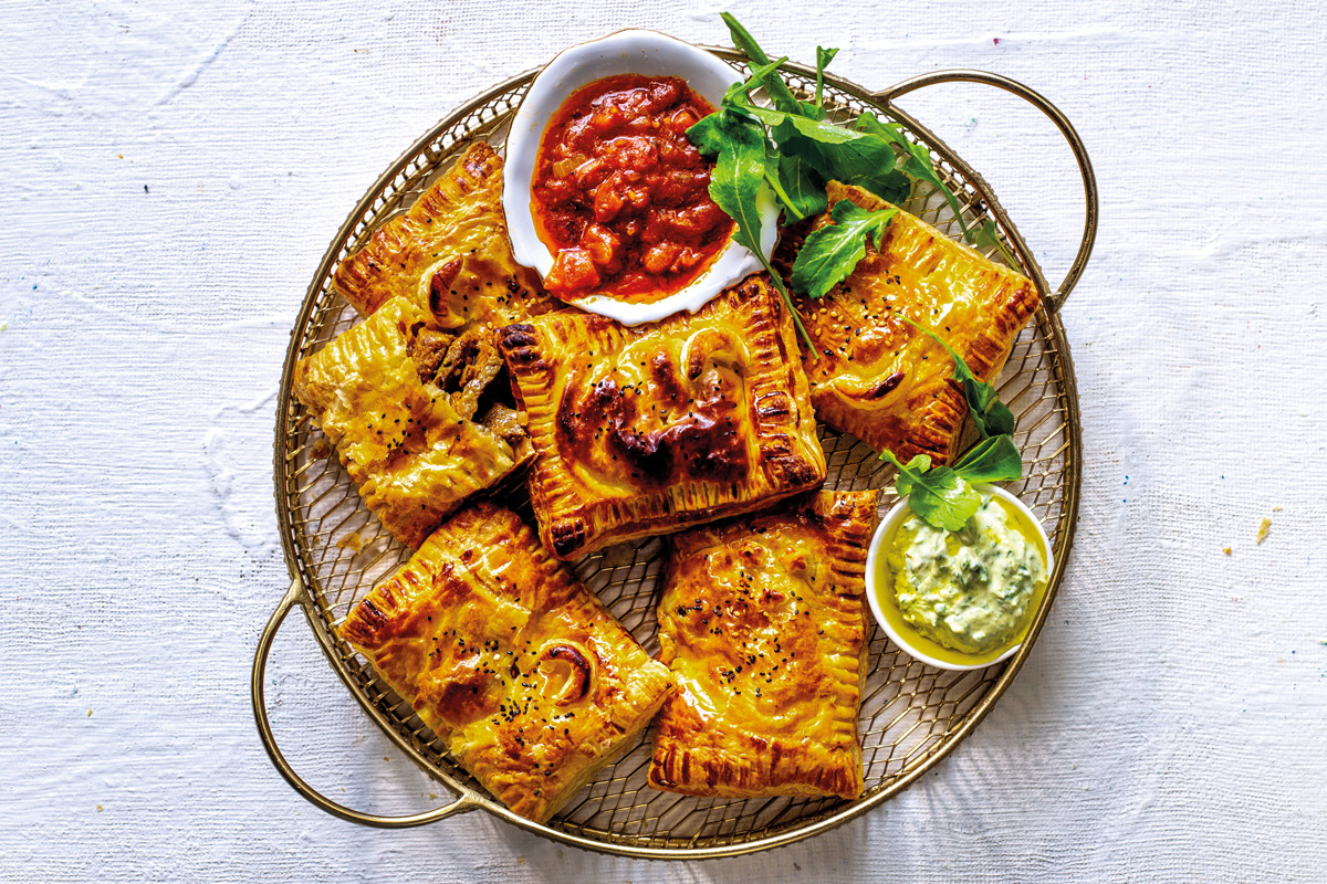 Masala-steak-pies