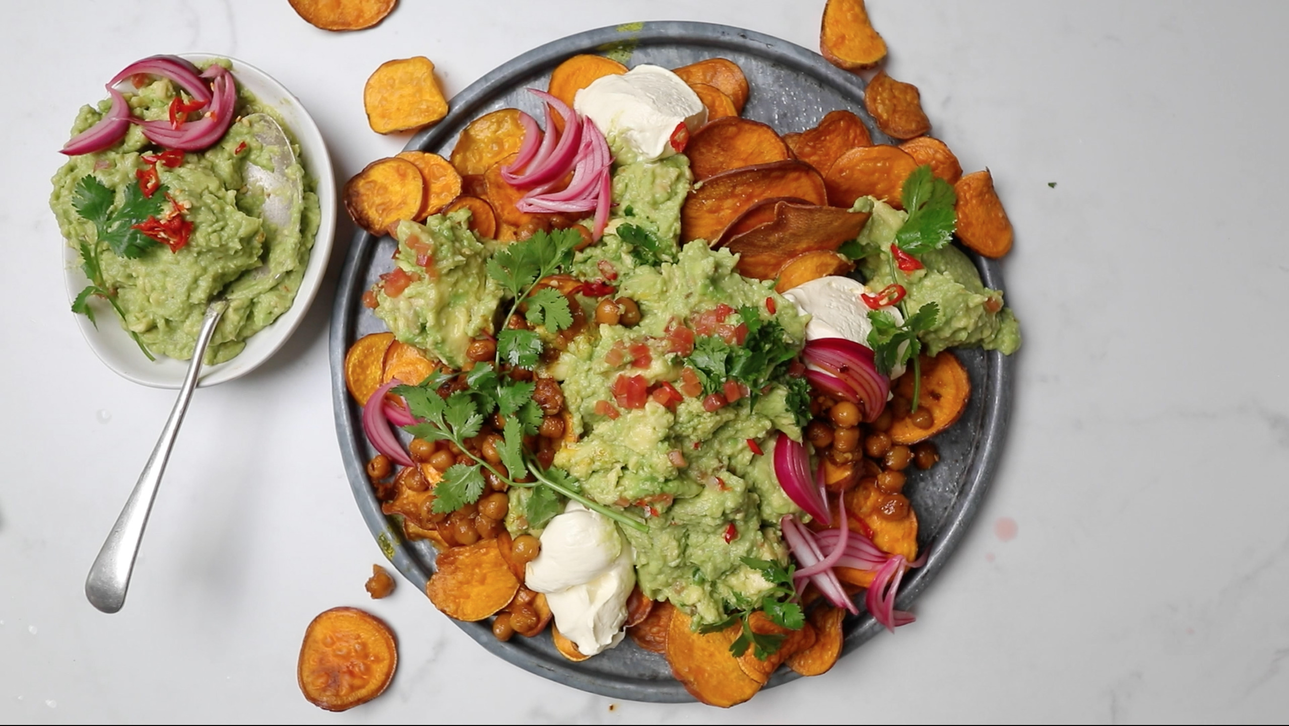 ultimate-guacamole-sweet-potato-nachos