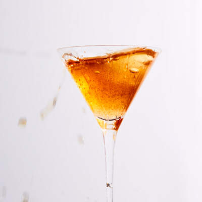 The hot cross bun martini