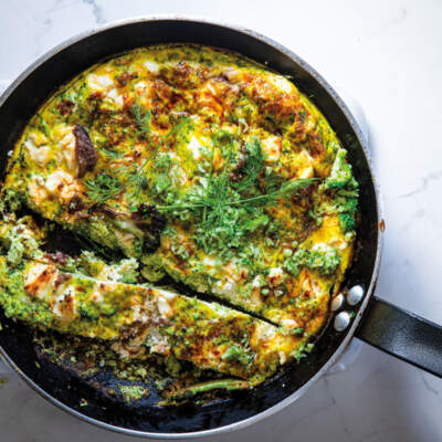 Broccoli frittata