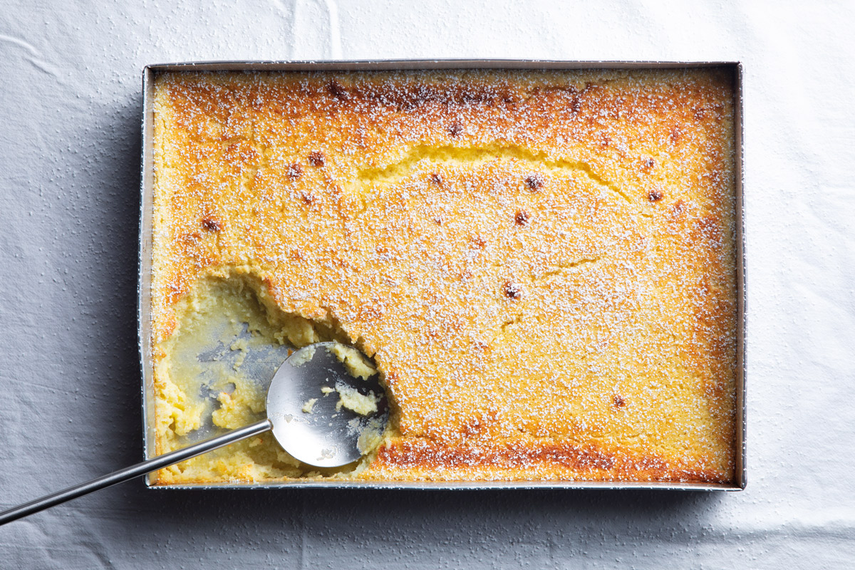 Self-saucing-lemon-pudding