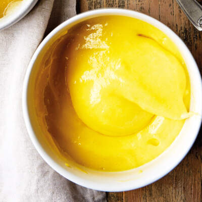 Dairy-free lemon curd