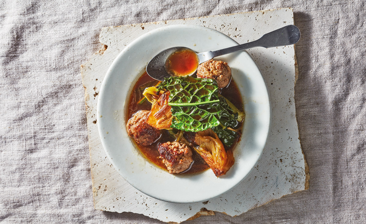 Meatball-soup
