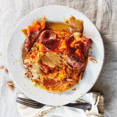 Roast sweet potatoes