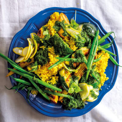 Three-sisters-and-a-niece salad