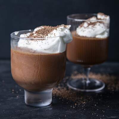 Choc-mocha mousse