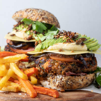 The ultimate veggie burger