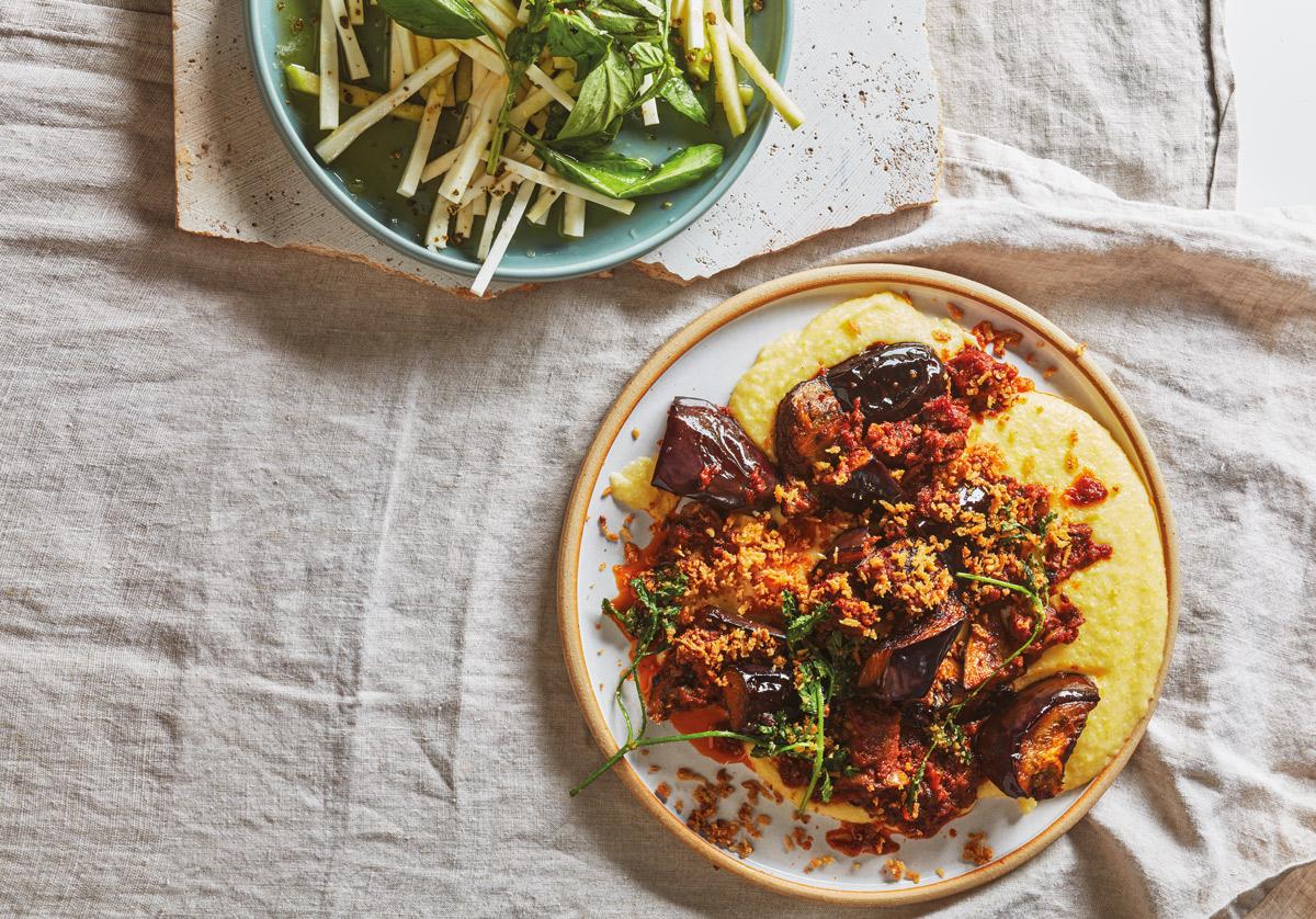 Brinjal Bolognese