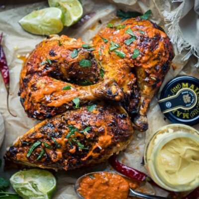 African roasted peri-peri chicken