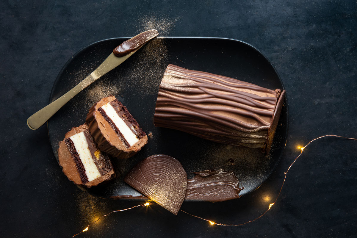 Woolworths-yule-log-pudding