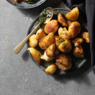 Easy duck fat roast potatoes