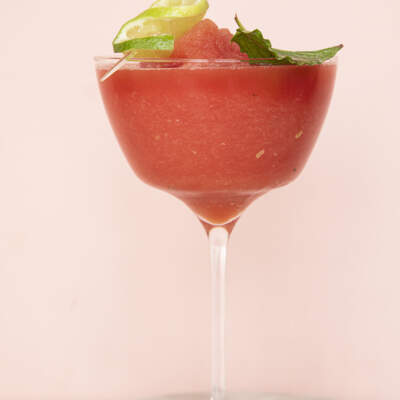 Frozen watermelon daiquiri