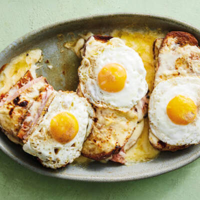 Gammon croque madame