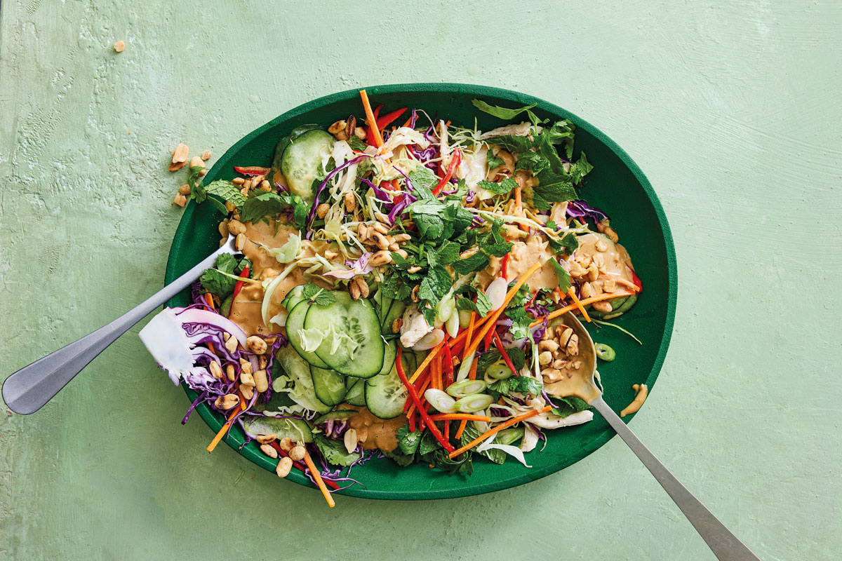 Thai chicken salad