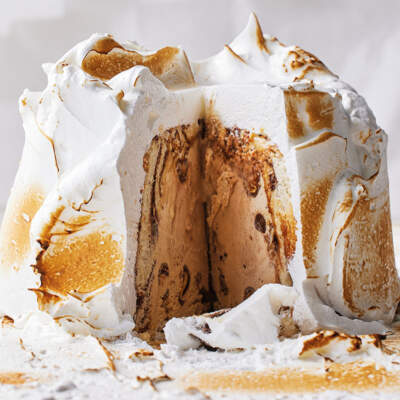 Chuckles ice cream baked Alaska