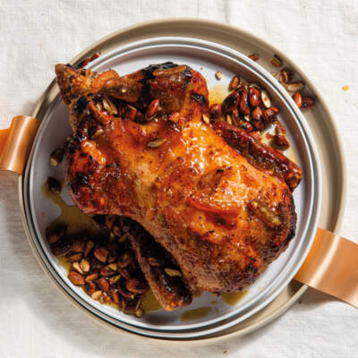 Marmalade-and-mustard roast duck