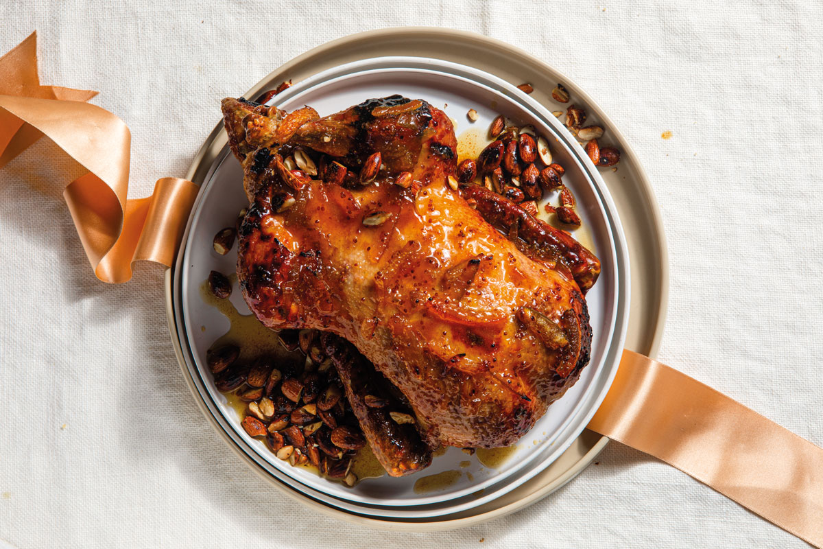 marmalade-and-mustard-roast-duck