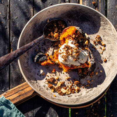 Braaied butternut pudding