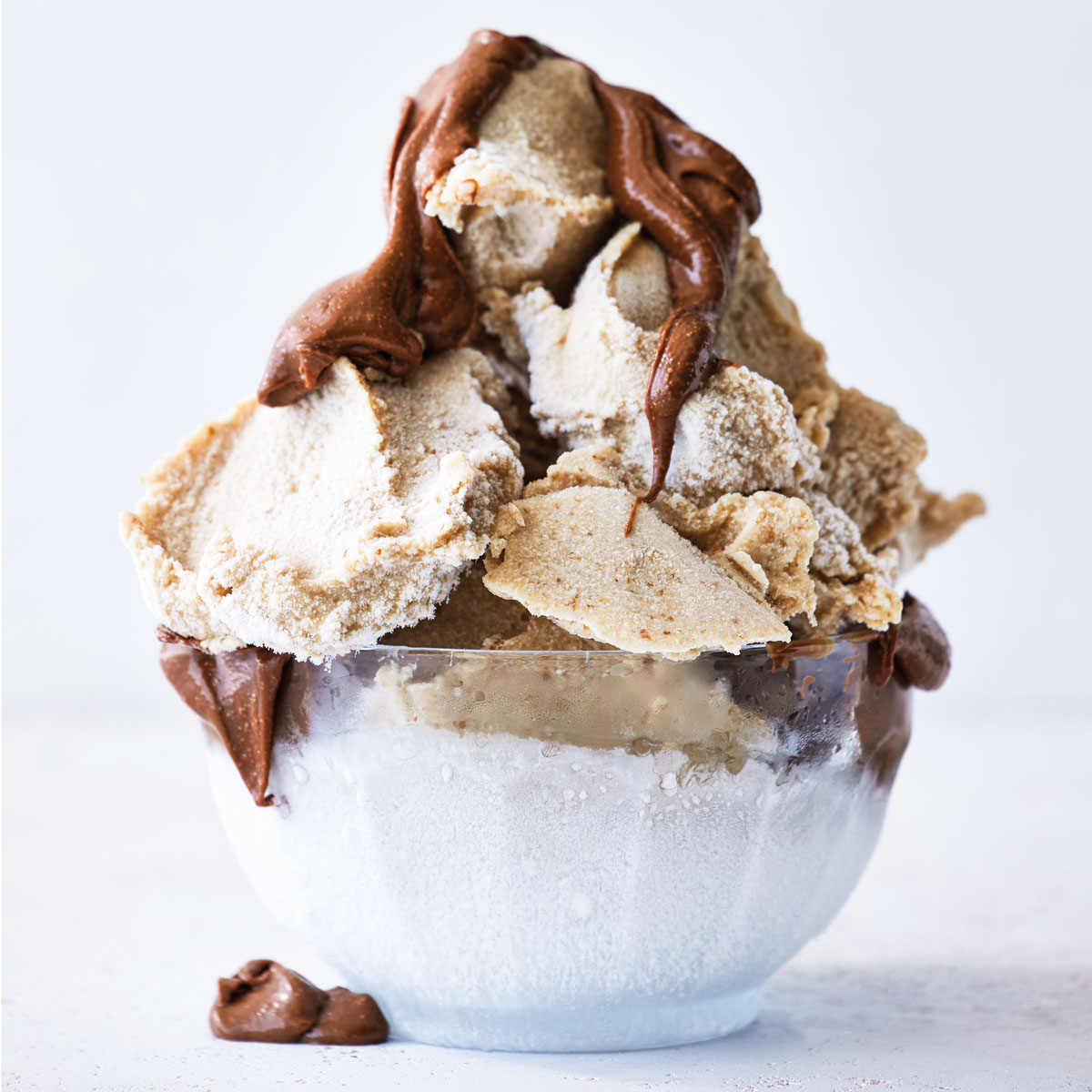pistachio-tahini date sundae