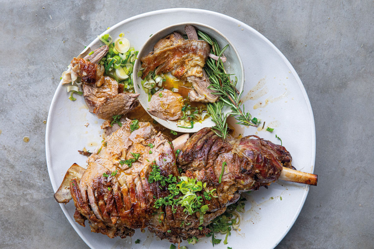 BUTTERMILK-MARINATED LAMB