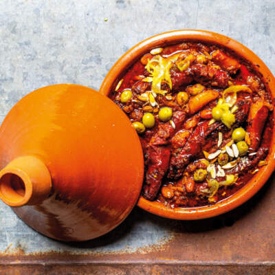 Sweet potato tagine