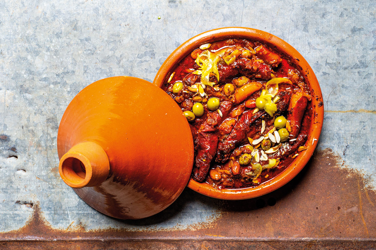 Sweet potato tagine